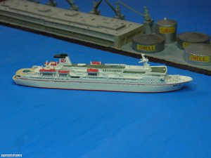 Herpa MS EUROPA Cruise Ship 1:1250 Scale 