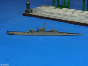 1/1200 WWII USN Destroyer USS Clemson x 2 3D Printed Grey 