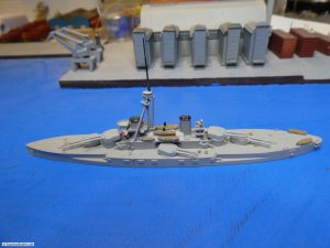 Battleship Battleship Warship 1928 Model Scale = 1:1250 Deutschland 